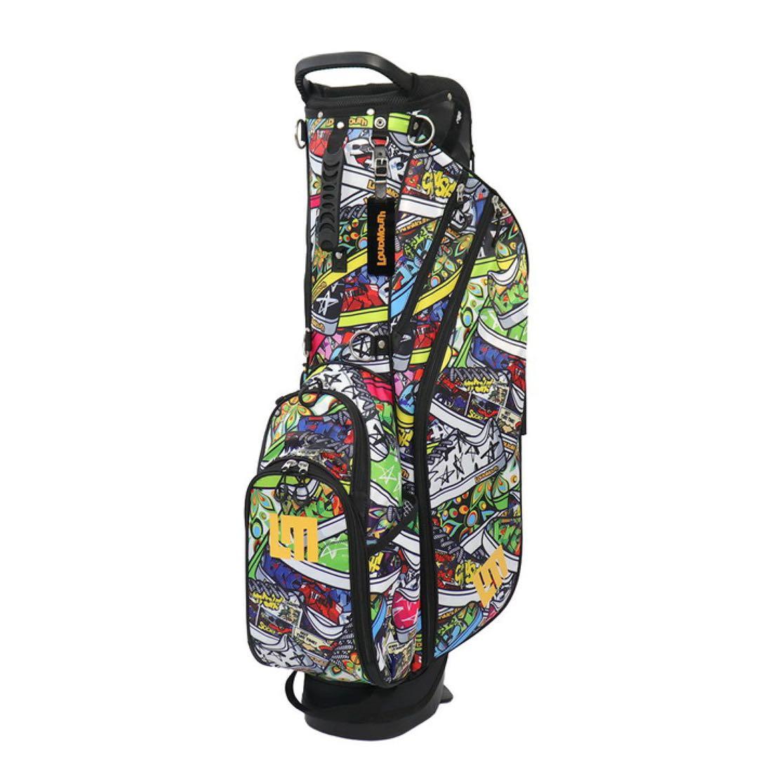 【新品】ラウドマウス キャディバッグ 8.5型 （400）ラウドスニーカーズ