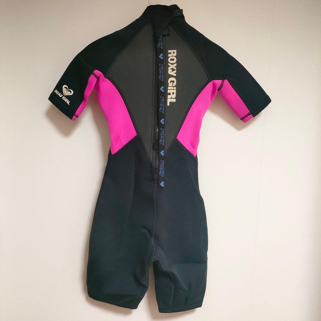 ROXY GIRL スプリング　ウェットスーツ ピンク/ブラック