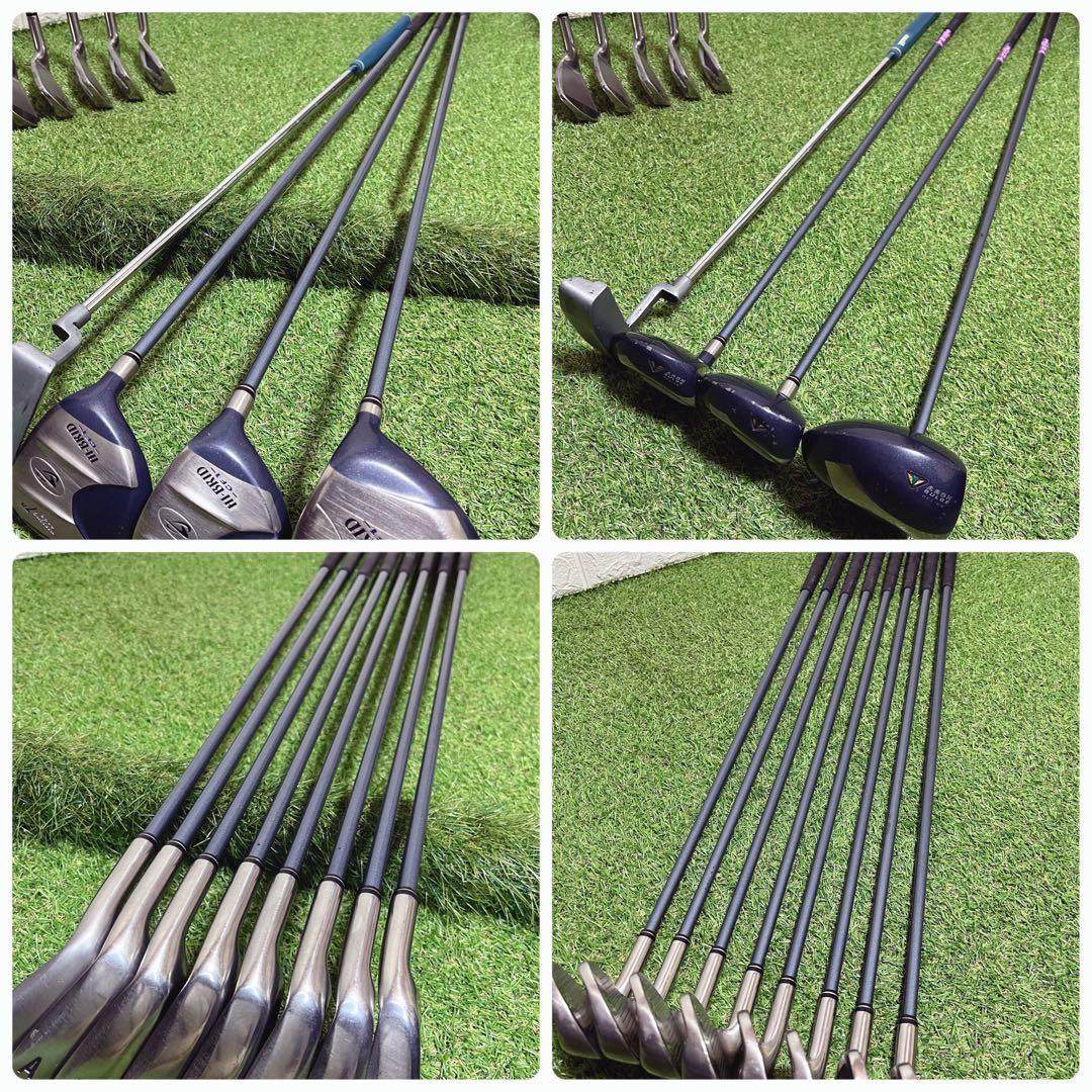 即戦力 お買得 オススメ HI-BRID レディースゴルフクラブ豪華12本セット