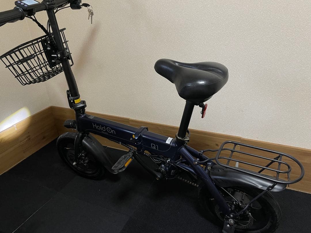 す*！様 Hold On Q1 電動アシスト自転車 ネイビー