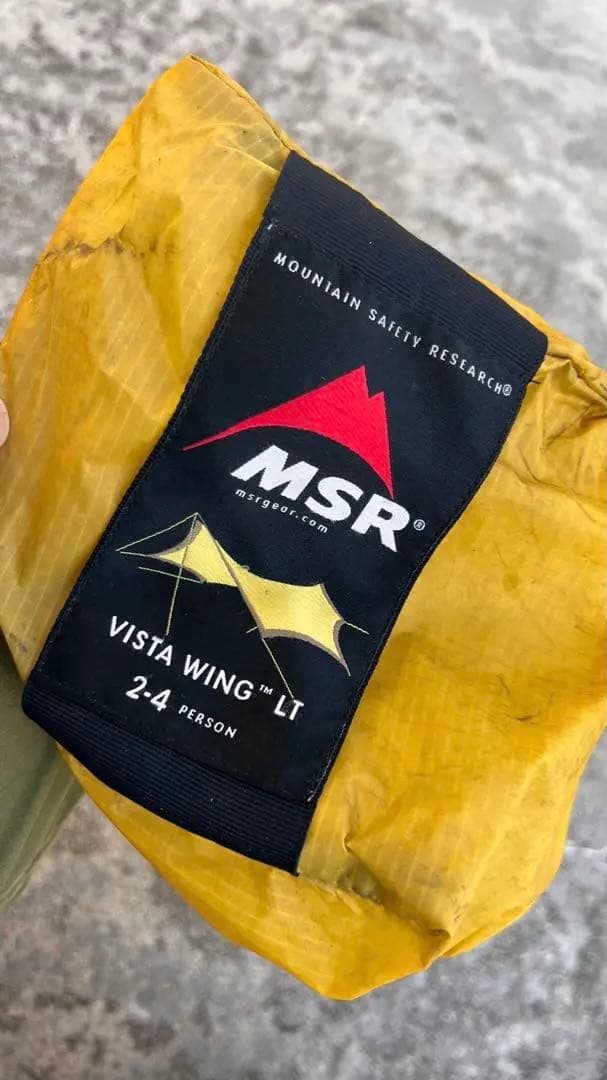 MSR ビスタウイング　【訳あり】　キャンプ　アウトドア