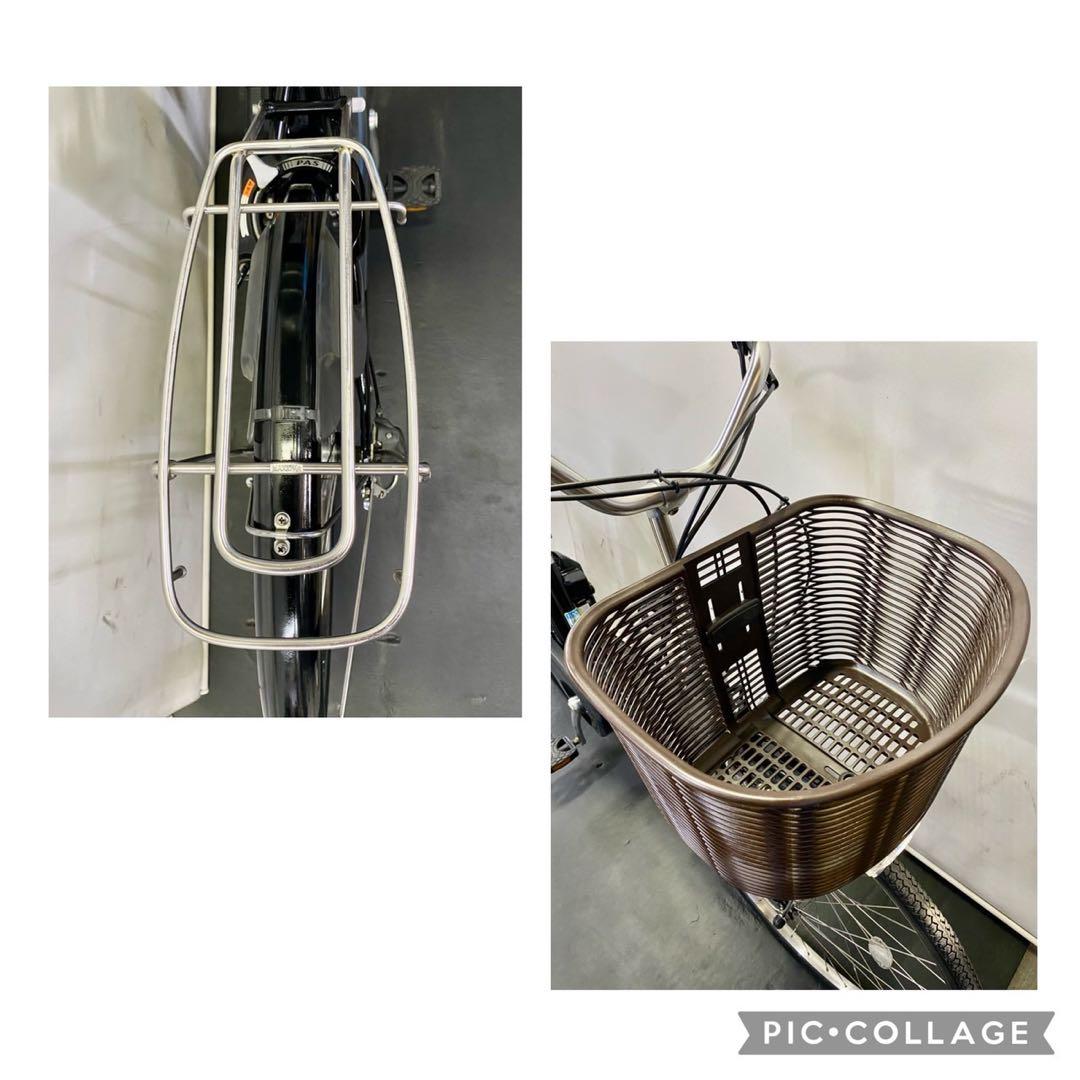 1年保証 送料無料　ヤマハ　パスナチュラ　26インチ　黒色　電動アシスト自転車