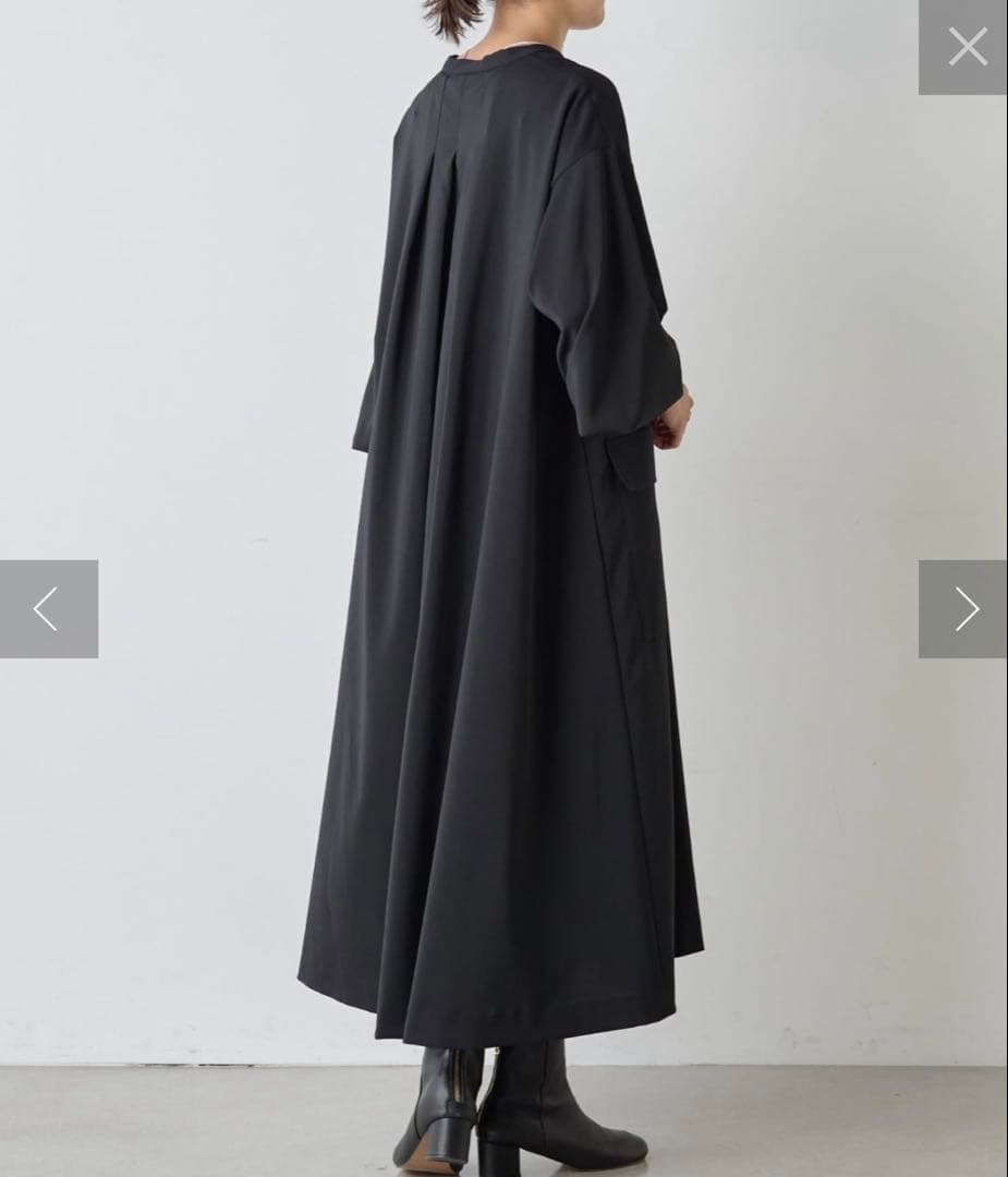 BEARDSLEY ビッグシャツワンピース