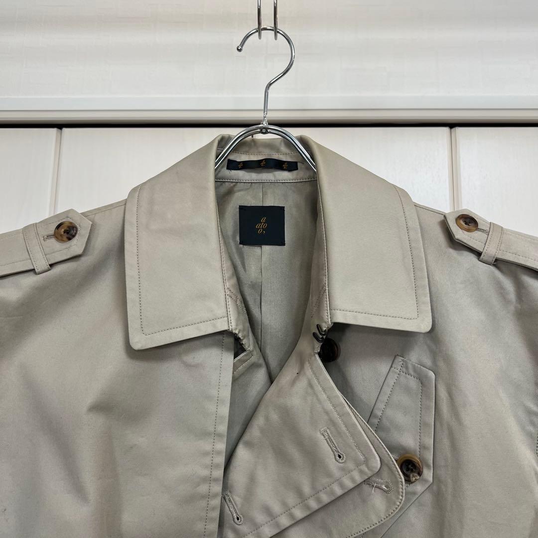 ato 20AW トレンチベスト TRENCH VEST