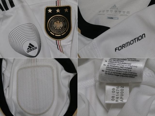 選手支給品 ドイツ代表 10/11(H) ユニフォーム ミュラー adidas