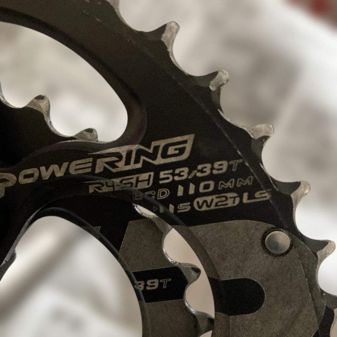 FC6800 ULTEGRA RIDEA 楕円クランクセット 53/39T