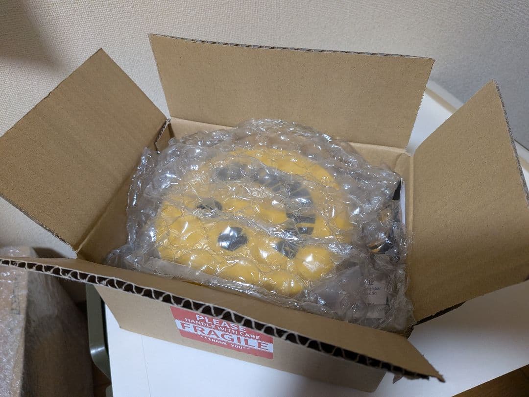 KC デイライター 6インチ用 イエロースマイルカバー正規品　ニコちゃんカバー