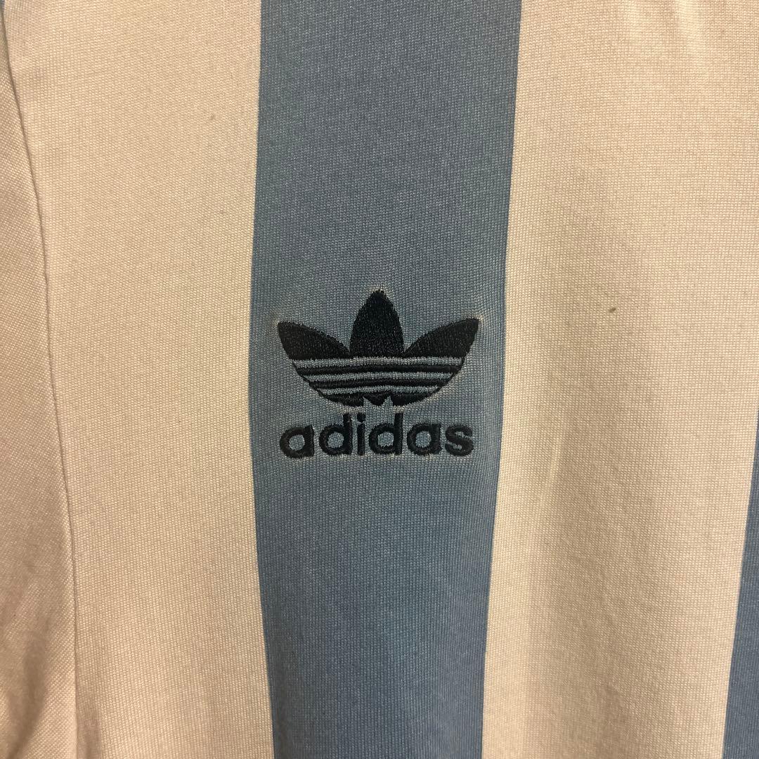 【adidas】サッカーTシャツ　1986復刻ユニフォームアルゼンチン代表　長袖