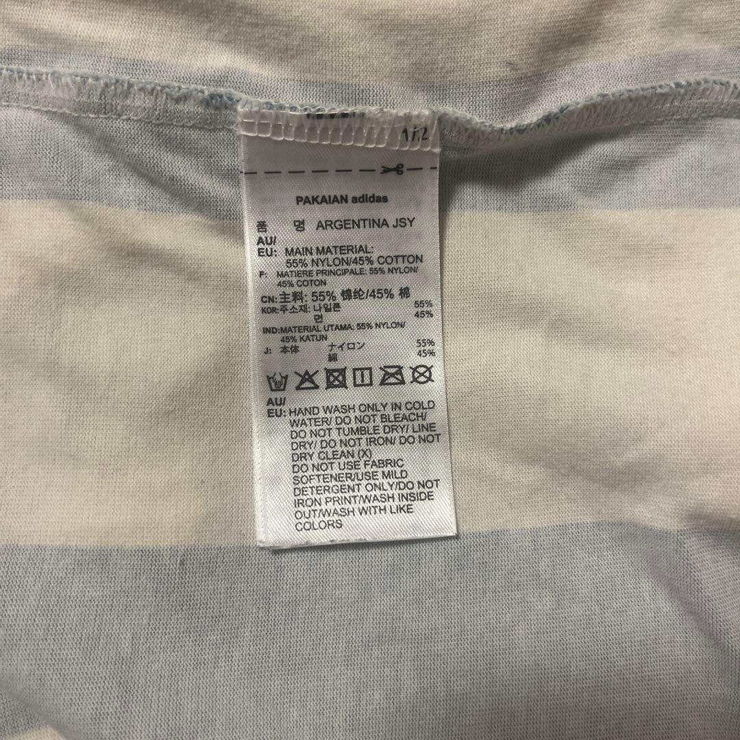 【adidas】サッカーTシャツ　1986復刻ユニフォームアルゼンチン代表　長袖