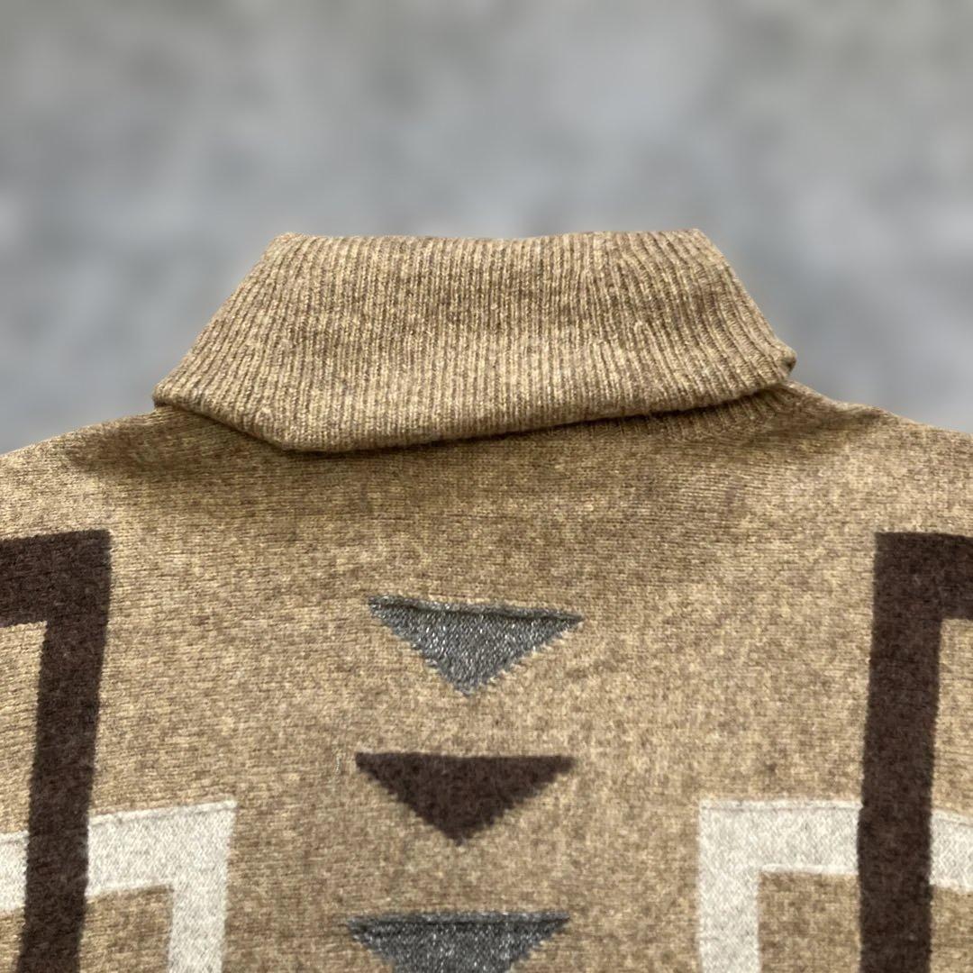 ローレン ラルフローレン ラムウールニット ポンチョセーター レディースL