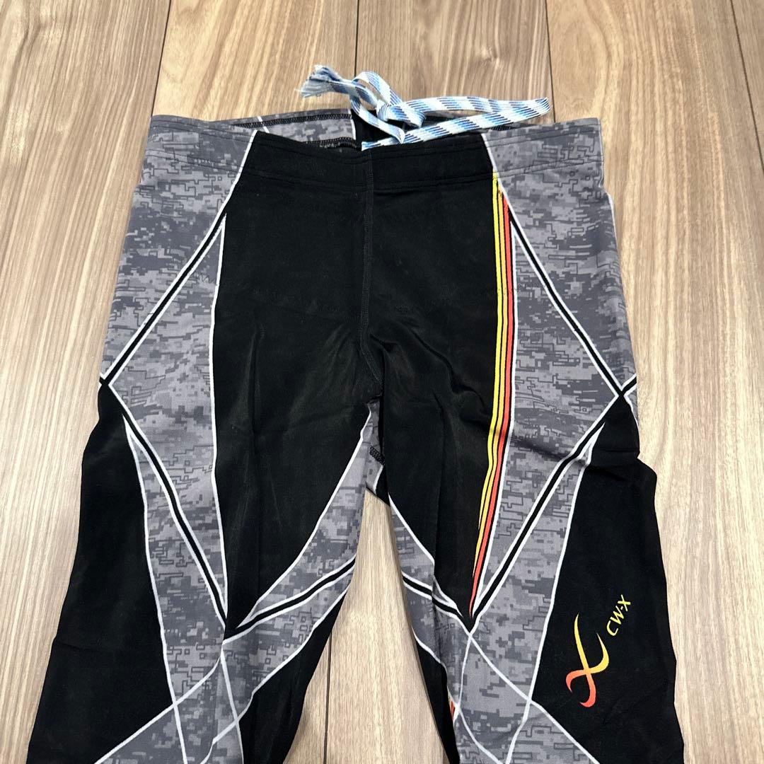 【CWX】ランニング　 トレーニングタイツ Mサイズ ブラック/グレー