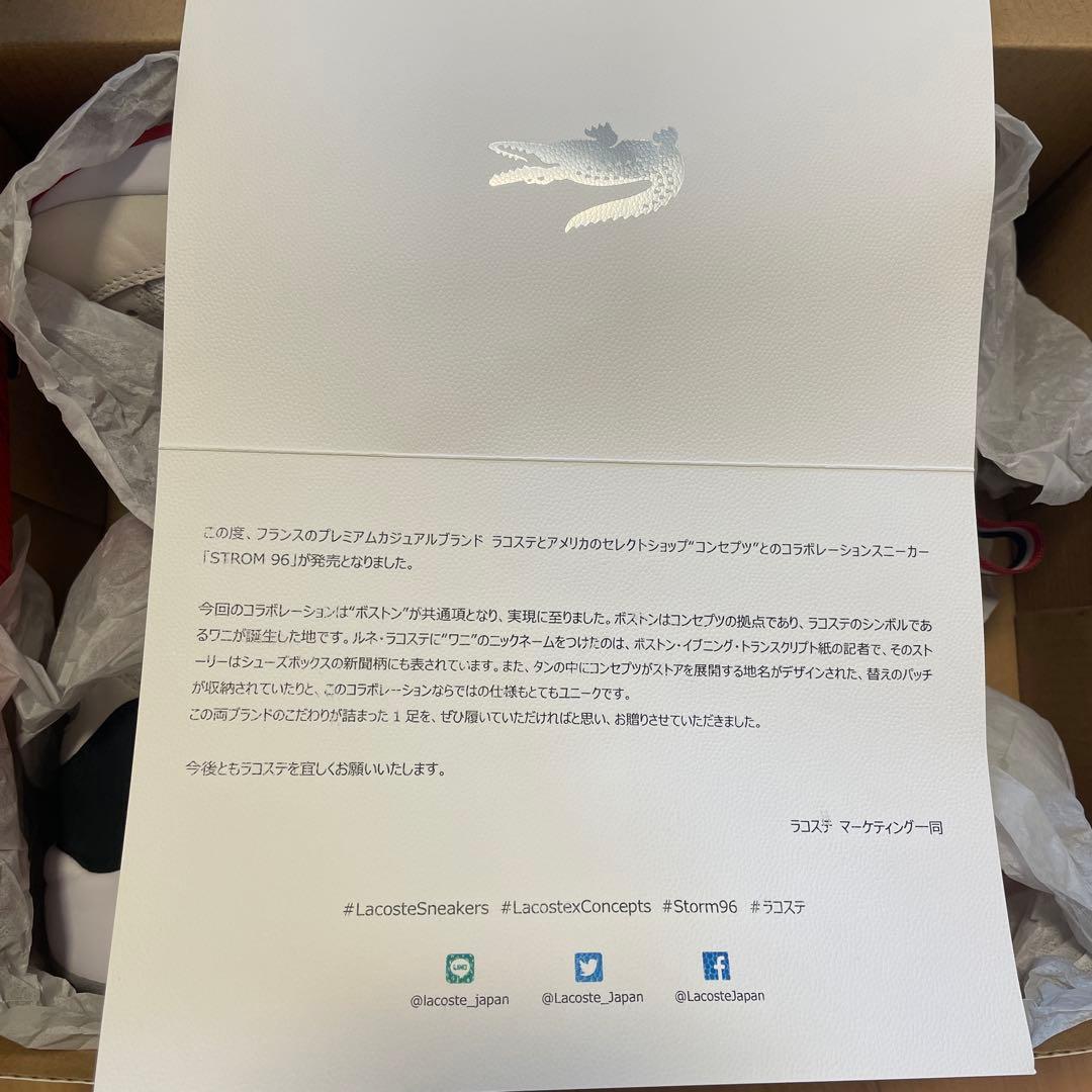 ラコステ STROM96 CPT 220 1 CMA