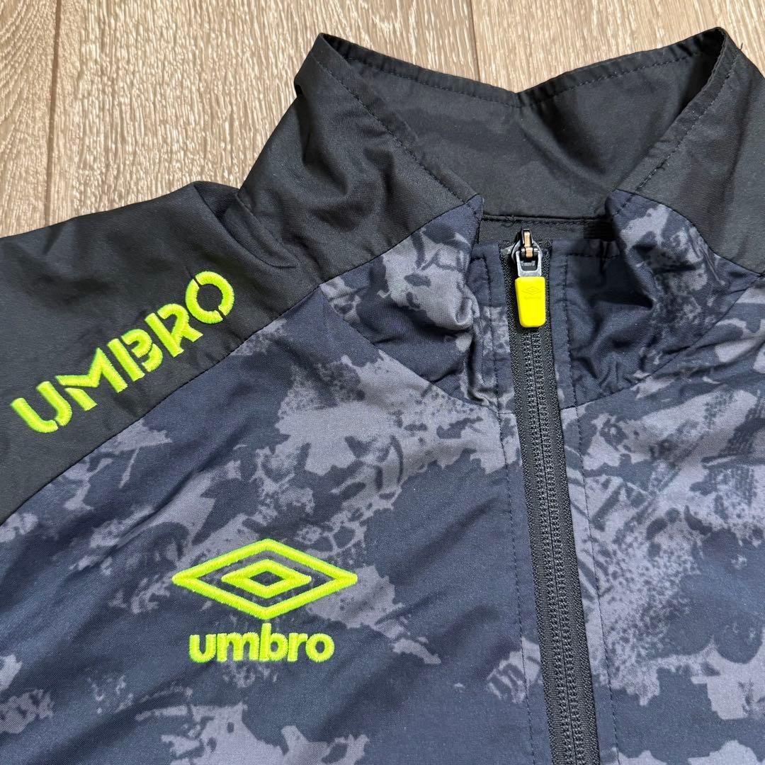 UMBRO アンブロ 裏起毛 ピステ ウィンドブレーカー 上下セット メンズ M