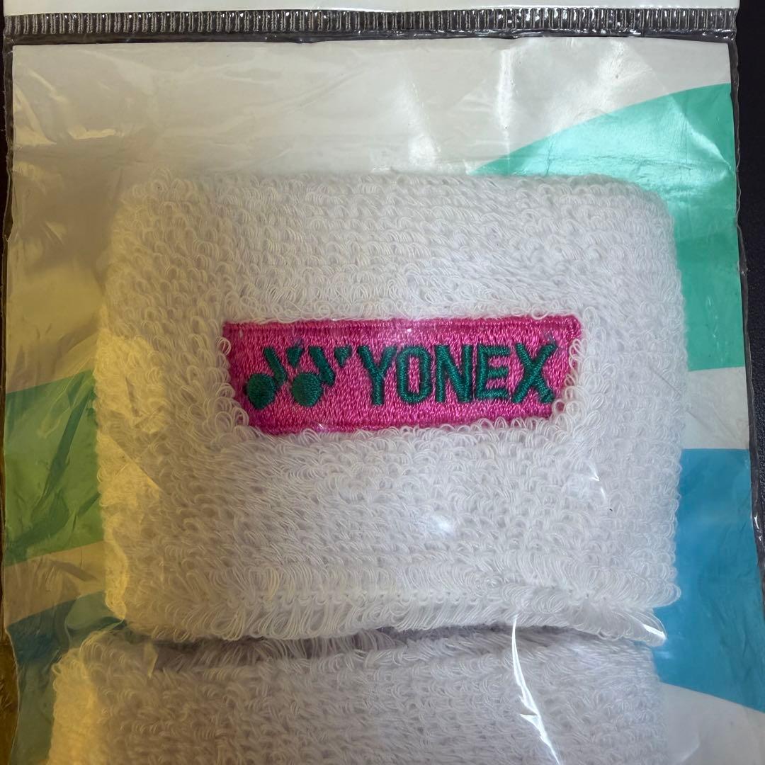 YONEX ヨネックス 旧ロゴ リストバンド 2個入り AC203 新品未使用品