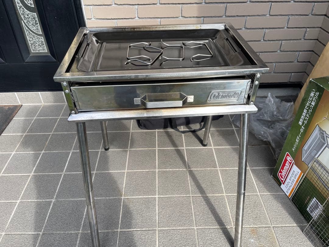 浜*鳥様 Coleman クールスパイダーステンレスグリル