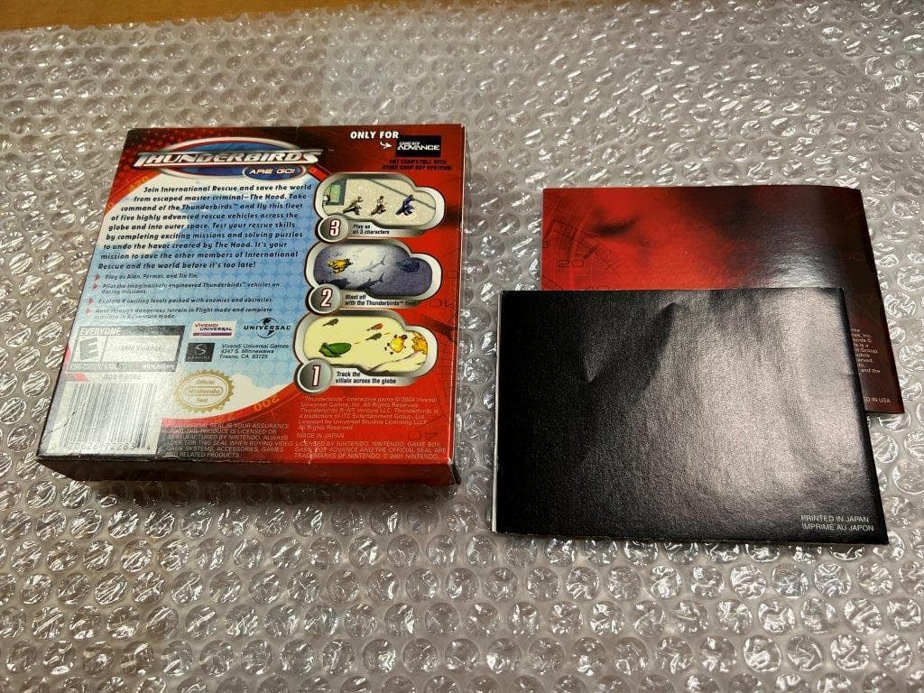 GBA サンダーバード / Thunderbirds 北米版 動作確認済