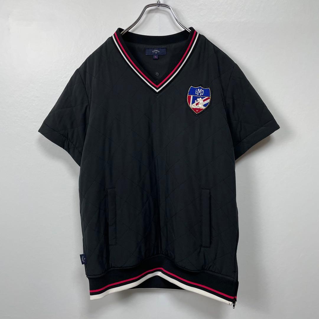 Callaway Golf 3way キルティング　プルオーバー　ブラック