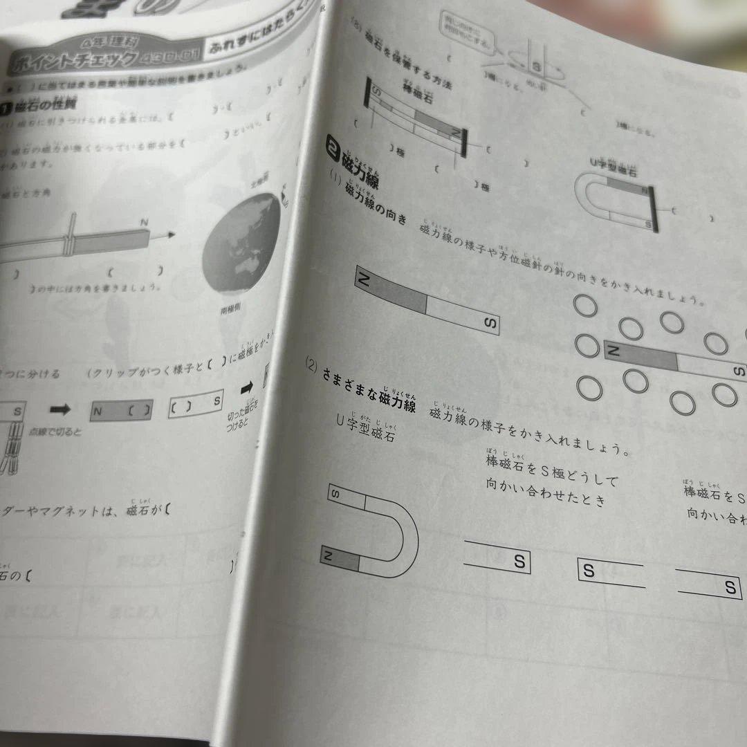 ㉒な　SAPIX サピックス　4年生　通年教材セット　4科目