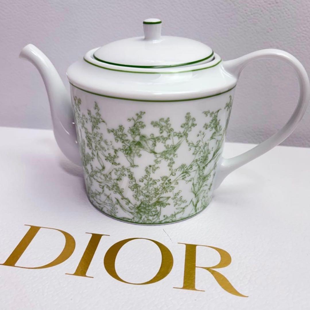 DIOR ディナープレート×2 ティーポットセット