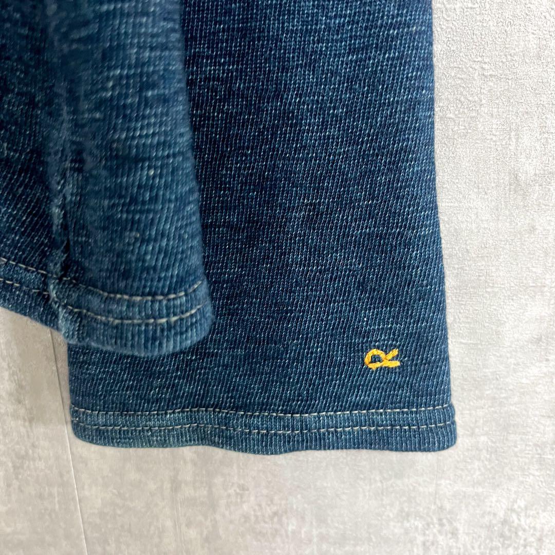 45rpm インディゴジャケット スウェット素材 アールピーエム