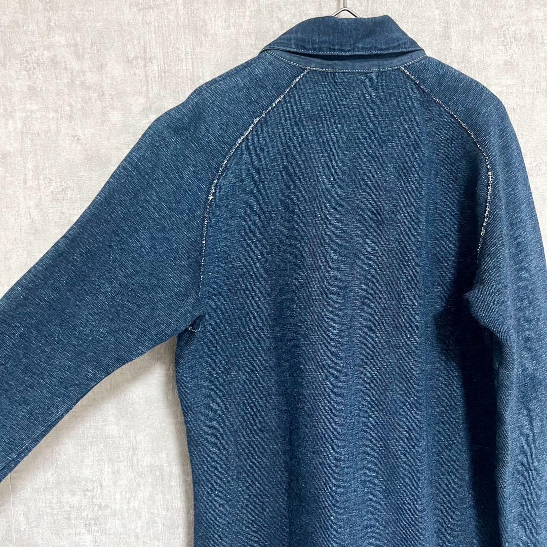 45rpm インディゴジャケット スウェット素材 アールピーエム