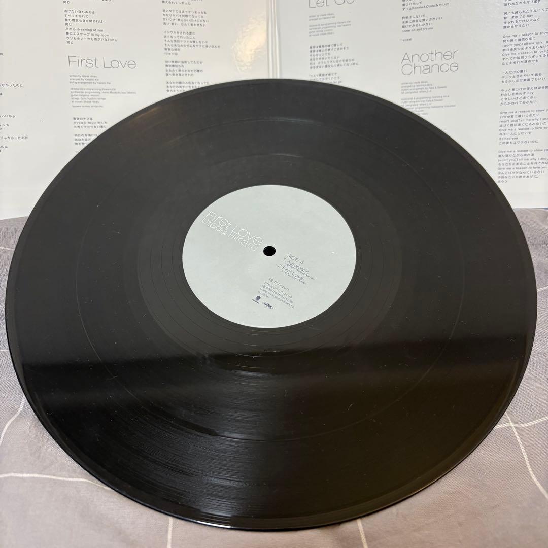 宇多田ヒカル/first love オリジナル盤ア ナログ2LP 1999