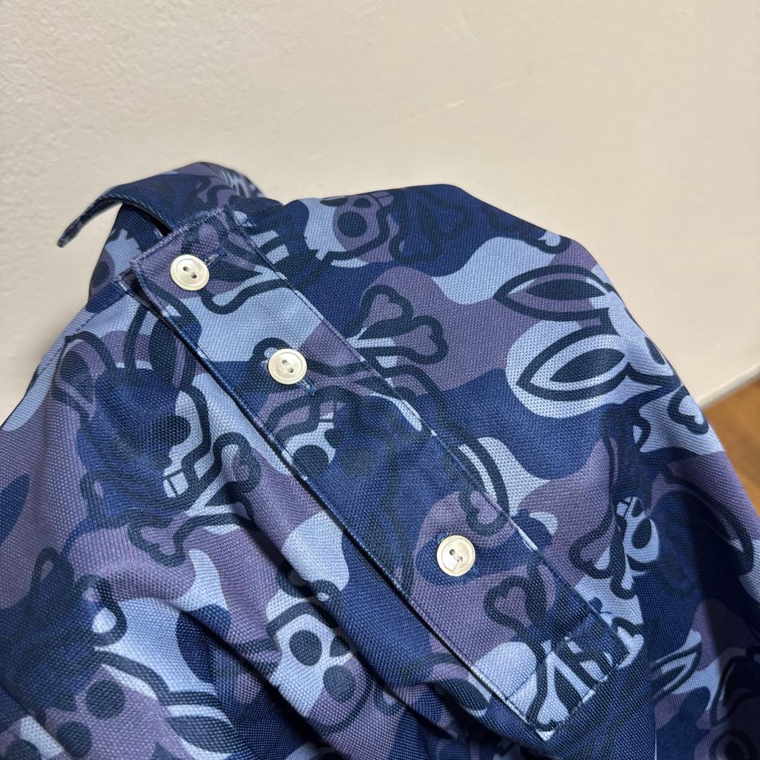 美品　サイコバニー　ポロシャツ　Lサイズ　総柄