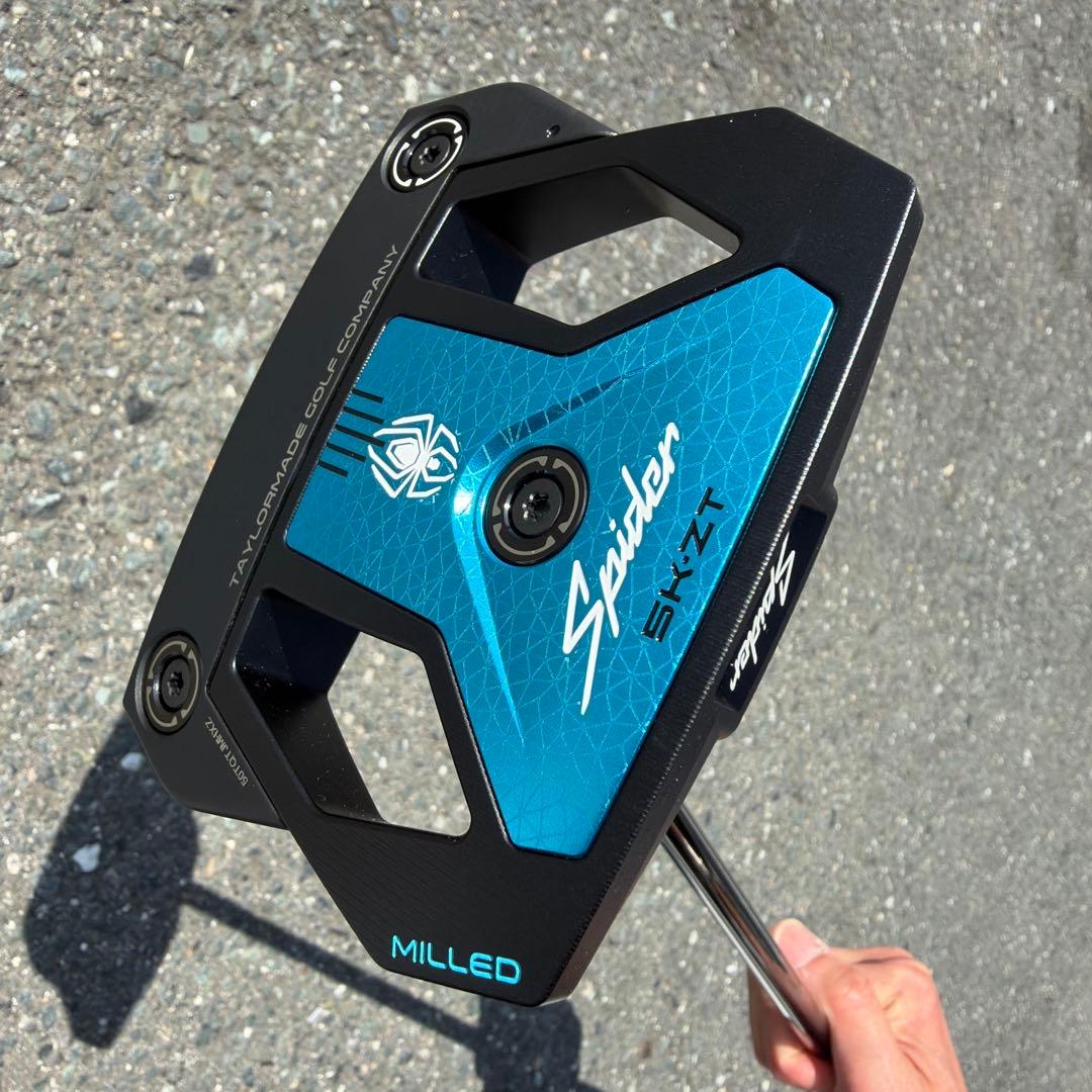 ほぼ新品 超レア スパイダーZT ブラック レフティ 3本ライン ハドラス 34