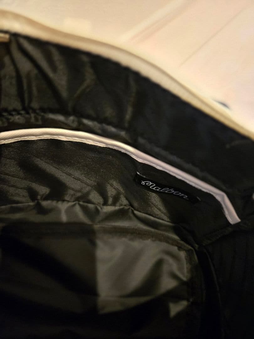 Malbon トートバッグ ベージュ/ブラック