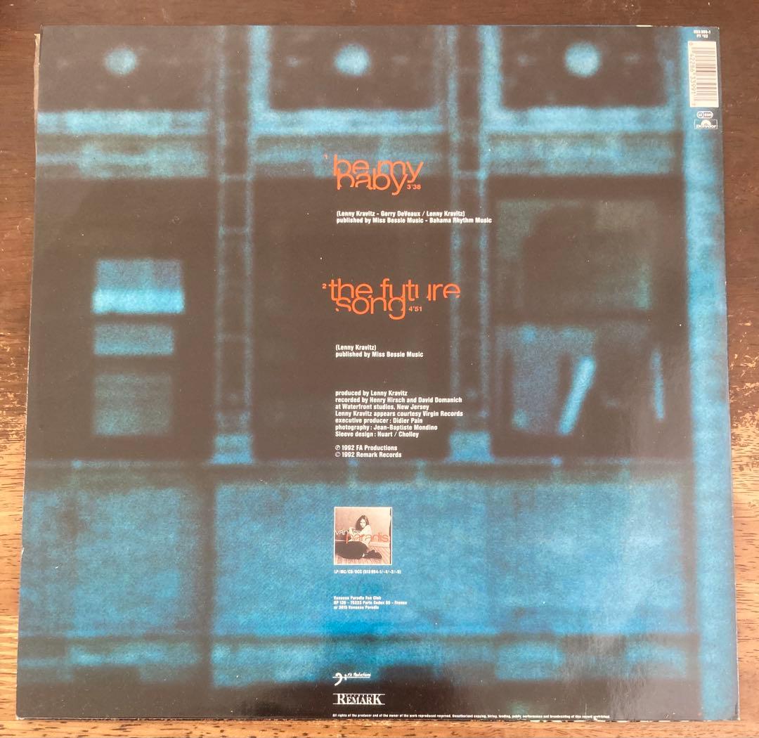 ◾️ヴァネッサ・パラディ/究極「ビー・マイ・ベイビー」高音質12インチ45回転マキ