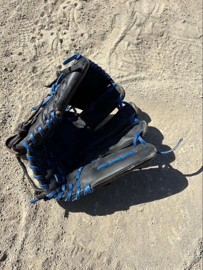 n*o様 Wilson 硬式野球グローブ 黒/青　オーダー