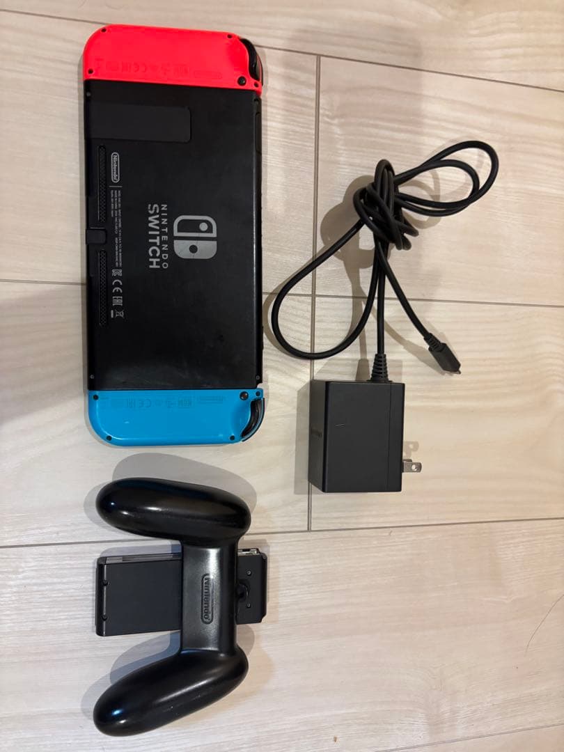 Nintendo Switch 本体 青/赤 ACアダプター付き