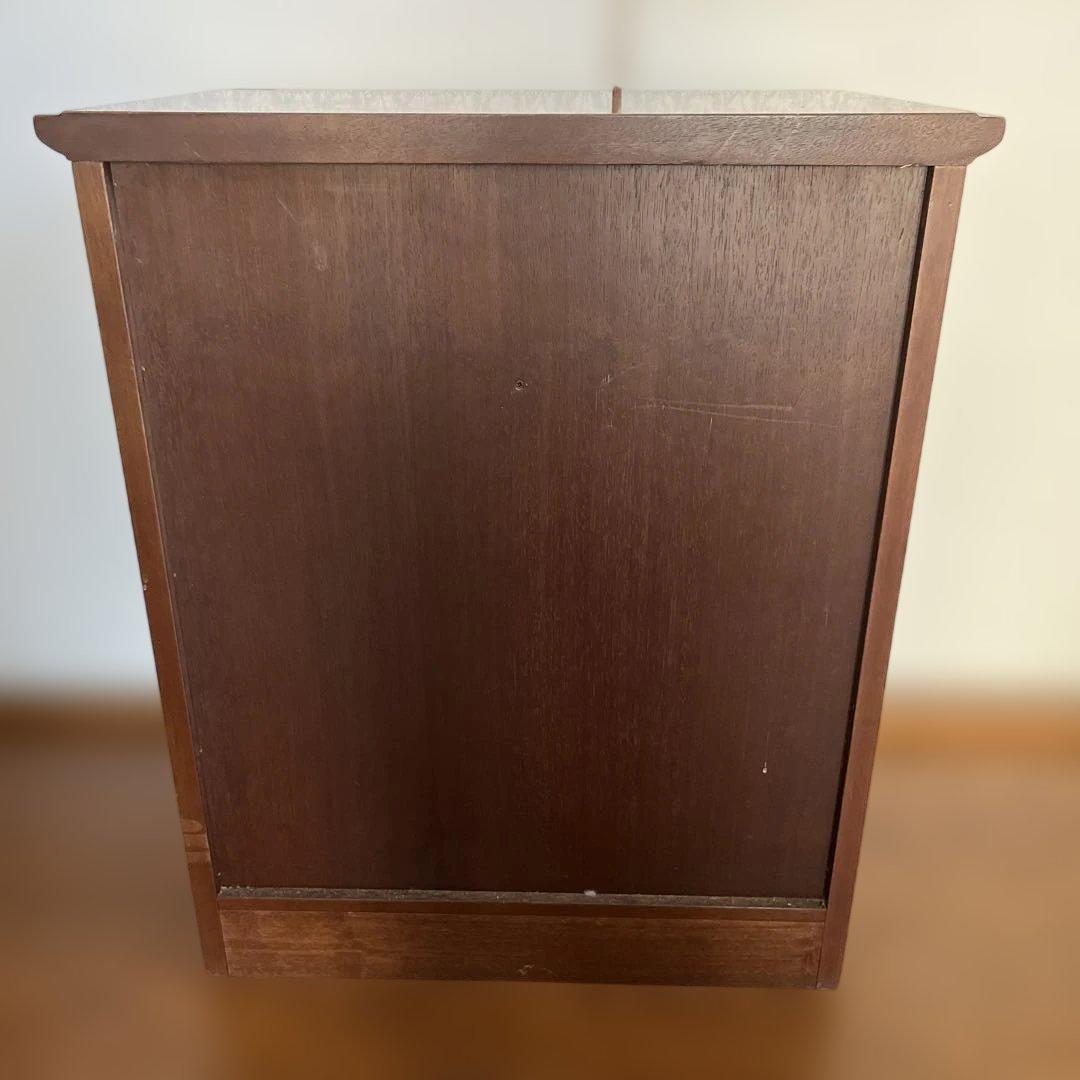 天然木　4段チェスト　アンティーク