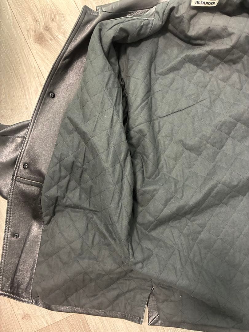 JIL SANDER カーコート レザー 00's raf simons