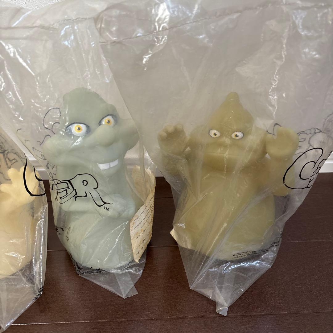 90’s ビンテージ　Casper キャスパー　ピザハット　ソフビ　4体　蓄光