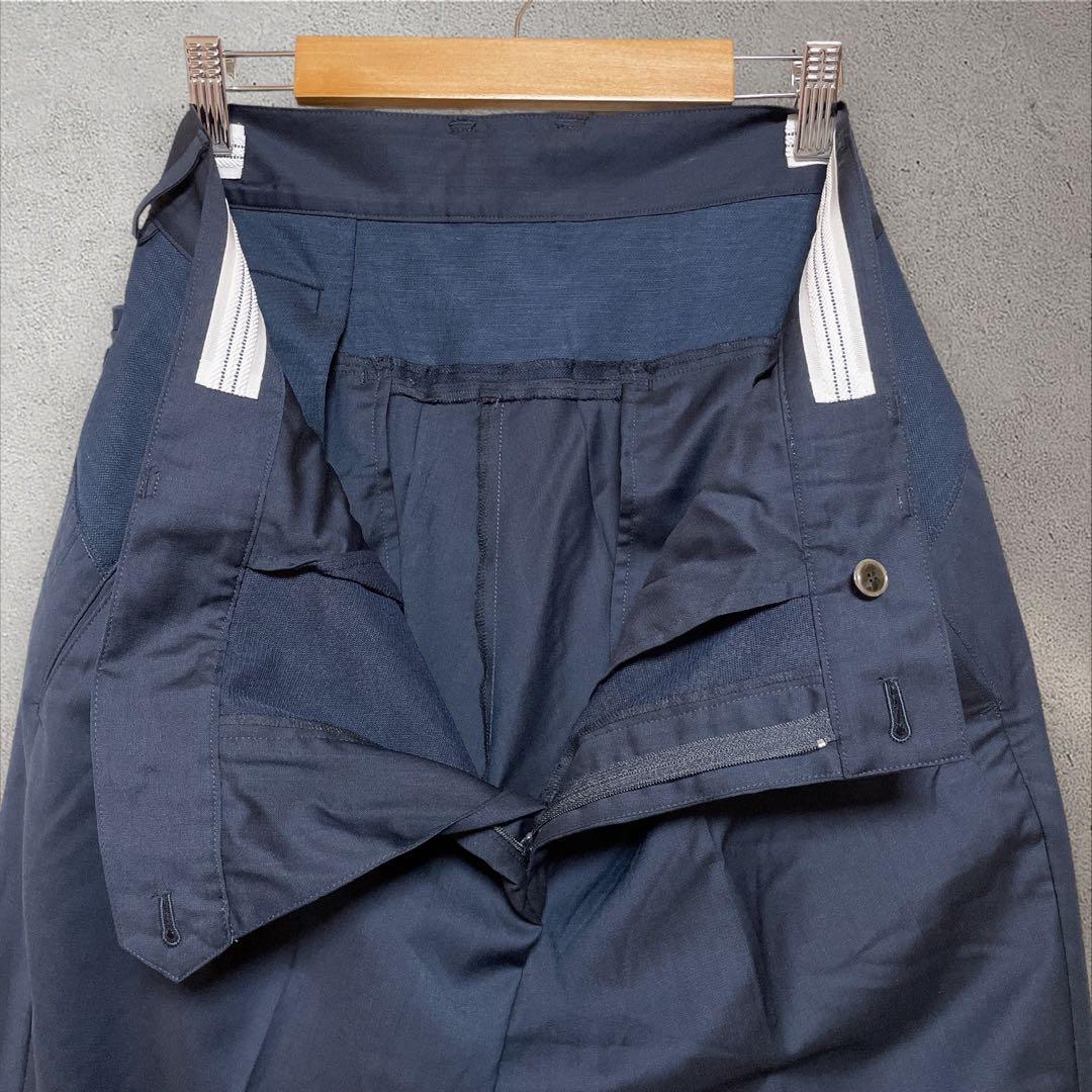 【ワ コルヴェン】wa:KOLVENメンズ パンツ ゴルフウェア L 紺色 和光