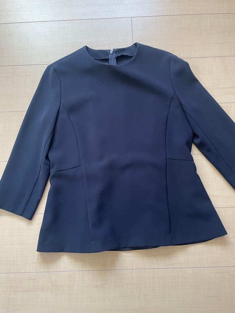 23区　セットアップ対応　トリアセダブルジョーゼット ブラウス38