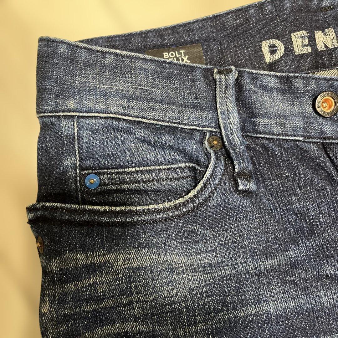 値下げ！DENHAM ダークブルーデニム　スキニー　BOLT 28