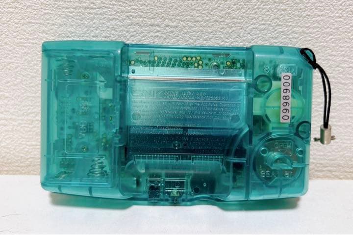 SNK NEW ネオジオポケットカラー クリスタルブルー  美品