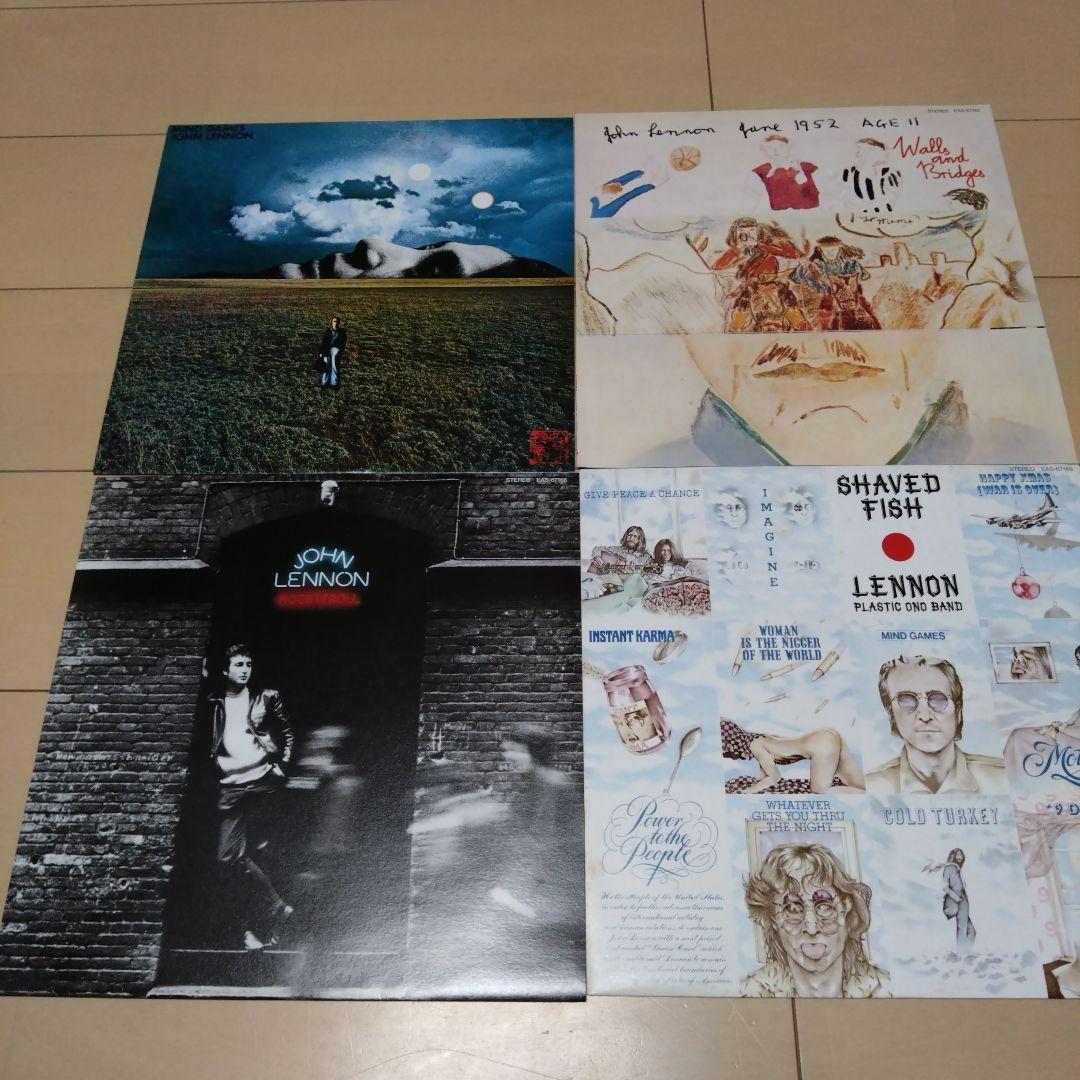ジョン・レノン　ジョン・レノンBOX　LPレコードセット　外函傷み有