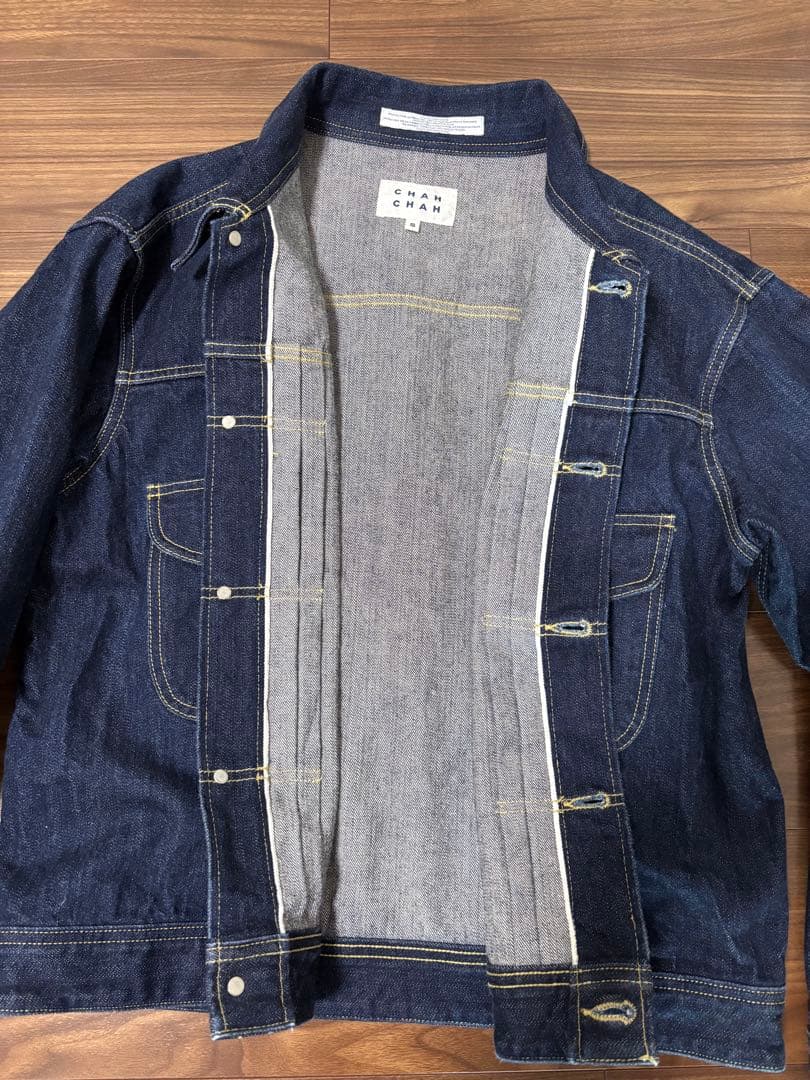 CHAH CHAH チャーチャー　デニムジャケット　サイズS