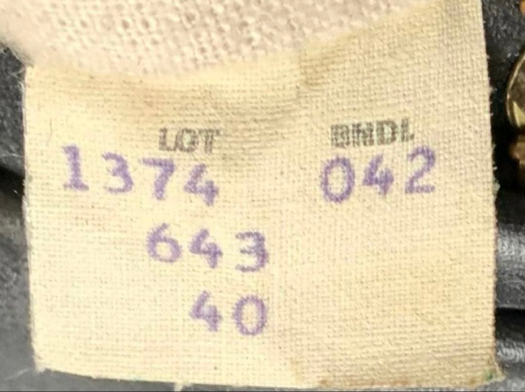 s*a様 ④schott【40】643米国製◇牛革ジャン ハーレーgpz