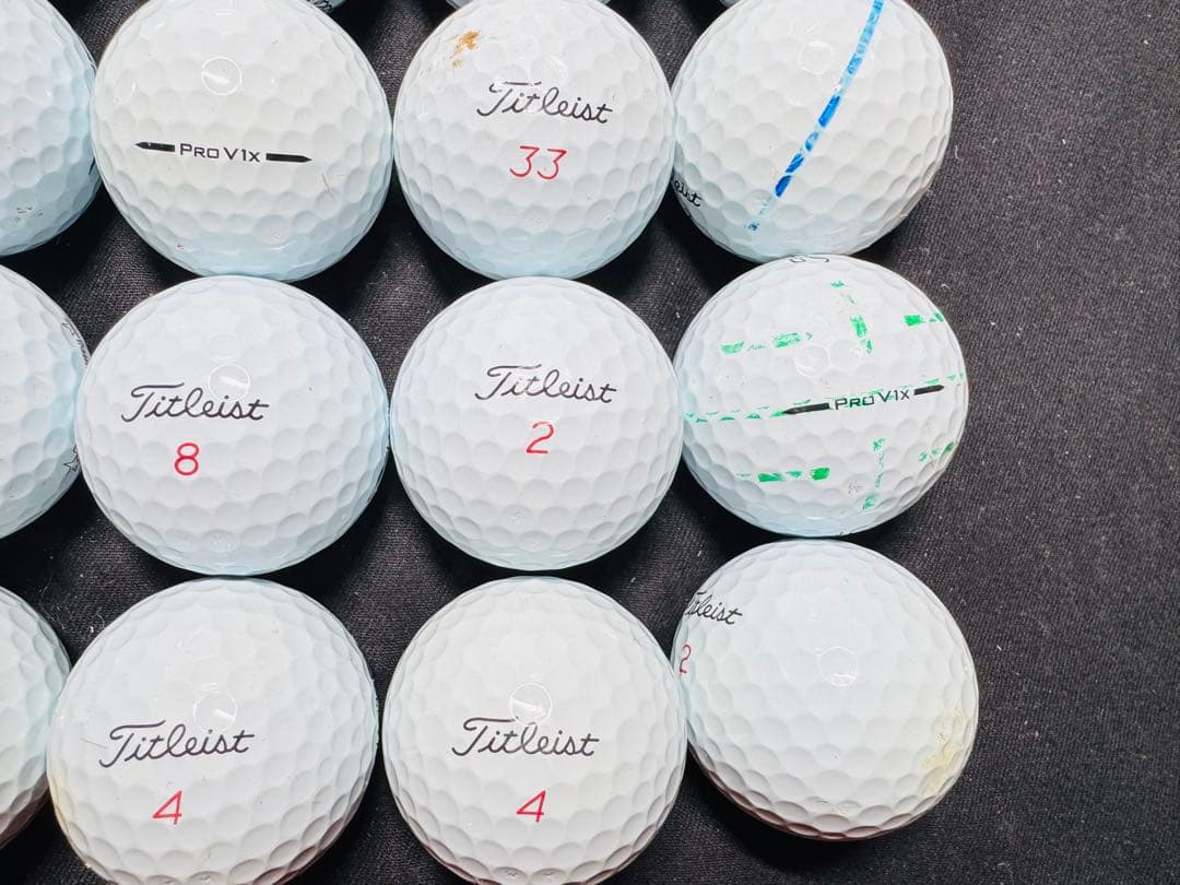 最新 タイトリスト PRO V1X 2025年モデル 30個