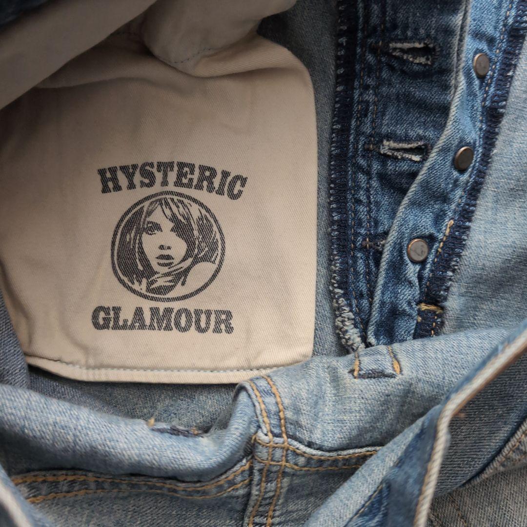 ヒステリックグラマー 02251AP12 CH加工 バギーパンツ