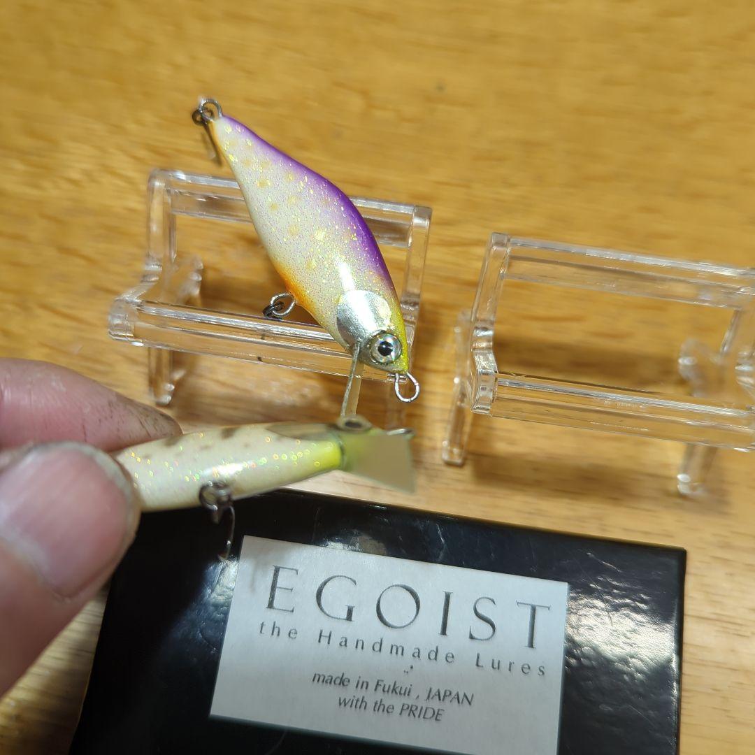 エゴイスト リーフ ハンドメイドミノー 2個セット