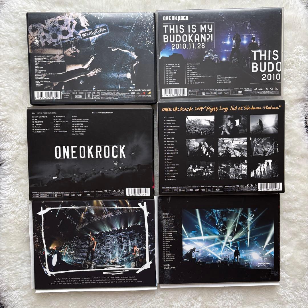 ONE OK ROCK ワンオクDVD まとめ売り