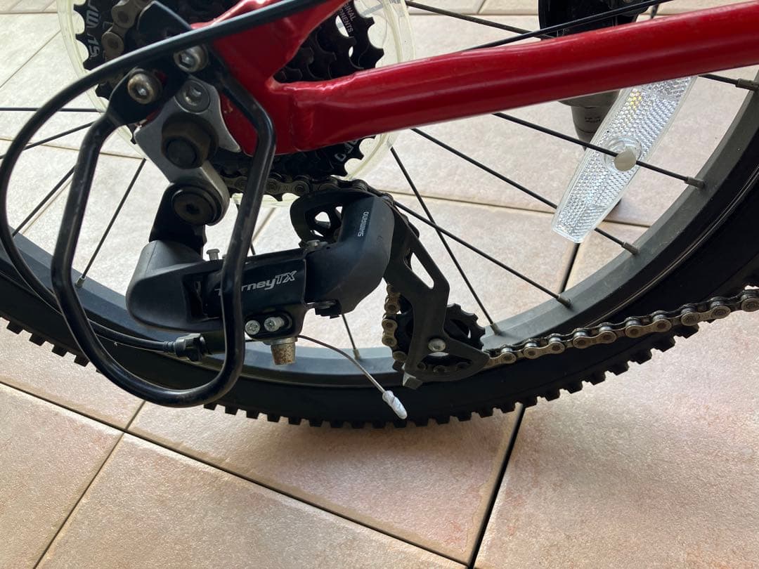 【送料込】ヨツバサイクル　22インチ マウンテンバイク