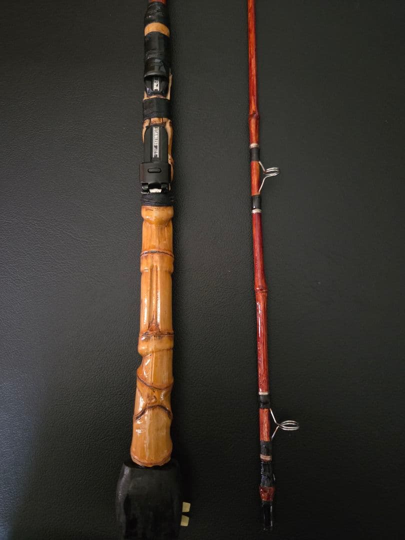 船竿 小魚用 ハンドメイド バンブーロッド