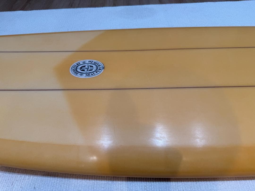 Neal Purchase Jnr DUO 6'6\" フィン付 オレンジティント