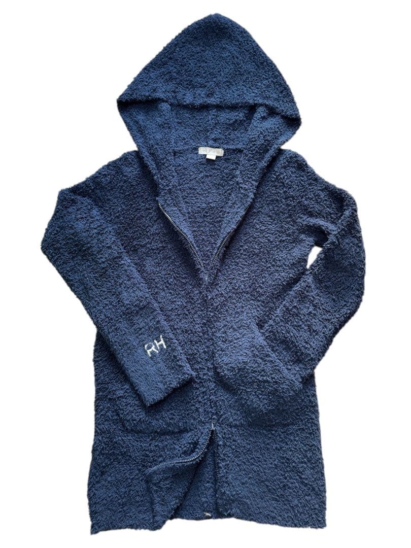 ベアフットドリームス✖️ロンハーマンロゴ コージーシックロング ジップフーディー